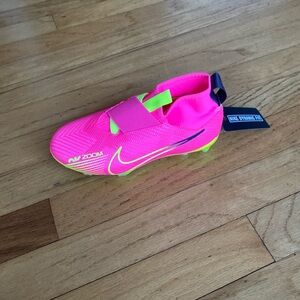 Nike Pink and Neon Green Air Zoom Shoe